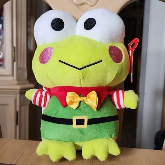 Hello kitty and friends Keroppi holiday plush - Picture 1 of 3